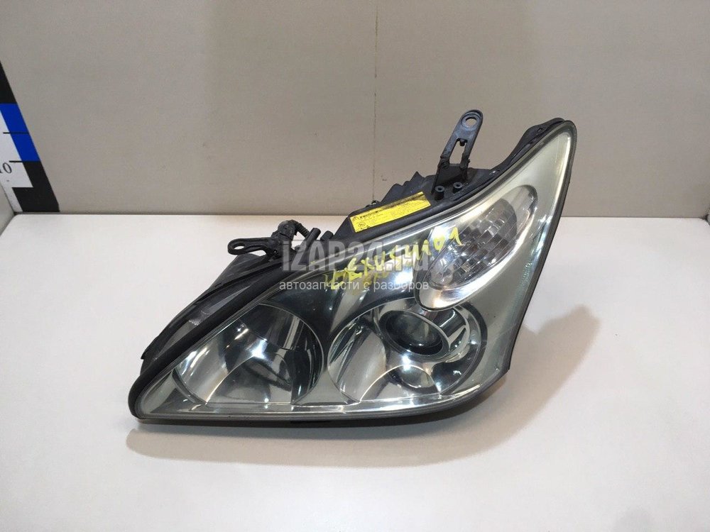 Автомобиль toyota harrier как снять левую фару 8118548191 TOYOTA LEXUS Фара HARRIER RX330 03 08 хром линзы диод тюнинг под ксен