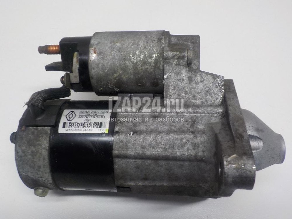 Где находится стартер на рено дастер 2.0 8200665520 Стартер Renault Duster (2012 - ) купить бу Z9324106 - iZAP24