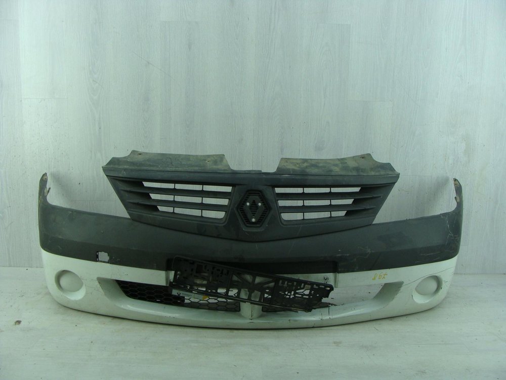 Logan бампер передний. Renault 6001549907 бампер передний. Renault 6001549907. 6001549907 Бампер передний.